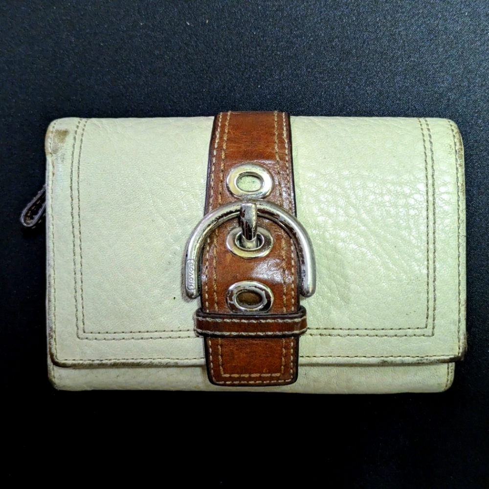 Genuine Coach Bifold Leather Wallet